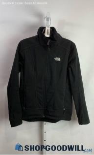 The North Face Women's Black Fleece Lined Softshell Jacket - Sz S