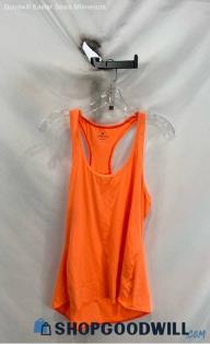 Athleta Women's Orange Racerback Tank - Sz L