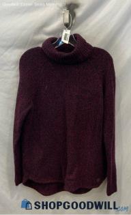 Michael Kors Women's Purple Knitted Sweater - Sz M