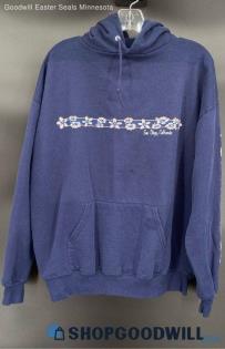 Jerzees Navy Blue San Diego Hoodie - Sz XL