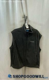 Columbia Women's Graphite Gray Lightweight Fleece Vest - Sz XL