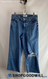 Paige Women's Blue Jeans - Sz 27