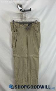 Columbia Women's Khaki Convertible Pants - Sz 8