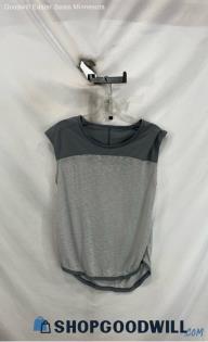 Athleta Women's Gray Tech Shirt - Sz M