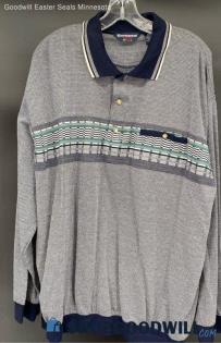 Tournament Arrow Men's LS Polo Style shirt - Sz XXL