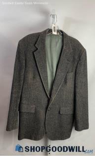 Oakmont Men's Dark Gray Wool Twill Blazer - Sz 42