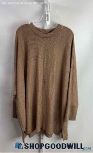 Lane Bryant Women's Brown Long Sleeve - Sz 34