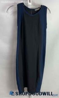 Athleta Women's Navy/Black Ponte Shift Casual Dress - Sz M