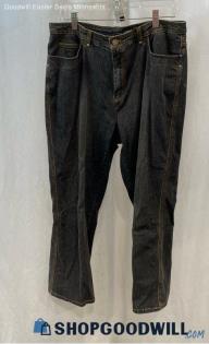 Chico's Women's Black Wash Slim Straight Leg Jean - Sz 14