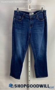 Paige Women's Dark Wash Blue Skinny Jeans - Sz 29