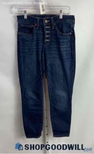 Lucky Brand Women's Dark Blue Skinny Ankle Jean - Sz 6