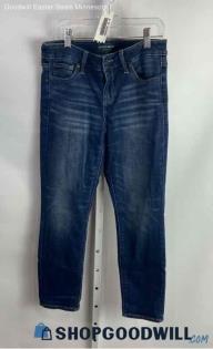 Lucky Brand Women's Blue Wash Straight Leg Jean - Sz 4