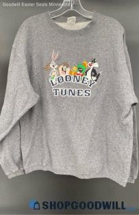 Looney Tunes Characters LS Grey sweatshirt by Warner Brothers - Sz S