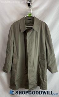 Foreman Clerk Men's Gray Button Down Coat - Sz 42