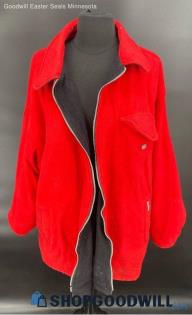 Marlboro Reversible Red & Black Winter coat - WORN - No Size