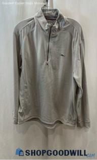 Tommy Bahama Men's Gray Polyester Long Sleeve - Sz L