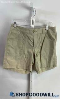 Columbia Women's Tan Hybrid 6" Cargo Short - Sz 8