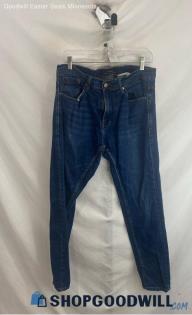 Zara Women's Blue Skinny Jeans - Sz 32