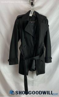 Calvin Klein Women's Black Coat - Sz S