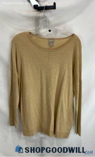 Chico's Women's Brown Sweatsshirt - Sz M