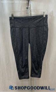 Athleta Women's Heather Gray Active Capri Leggings - Sz S