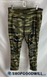 Torrid Women's Green Cropped Leggings - Sz 2