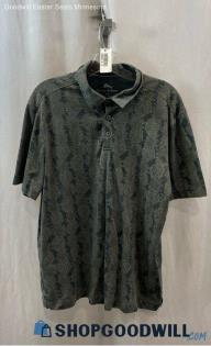 Tommy Bahama Men's Gray Polo - Sz L