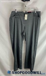 NWT Lane Bryant Women's Black/White Chevron Polyester Pants - Sz 2