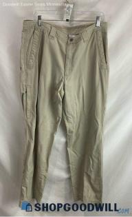 Columbia Men's Light Tan Straight Leg Khaki Pant - Sz 36x32