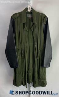 Torrid Women's Green Anorak Cardigan - Sz 00