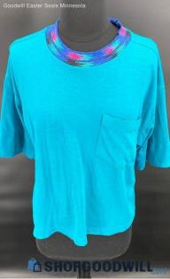 62 East Women's Teal SS T-shirt - Sz M