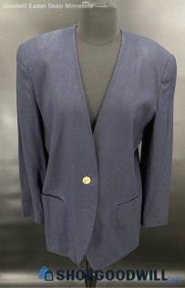 Jones New York Women's Navy Blue blazer - Size 8