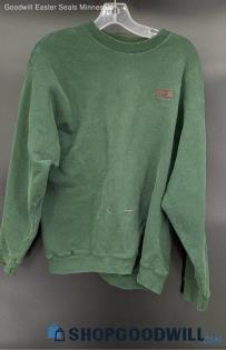 Fruit of the Loom Forest Green LS Sweatshirt - Sz L