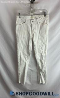 Levi's Women's White 711 Skinny Jeans - Sz 26