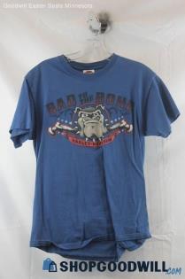 Harley-Davidson Mens Blue Graphic Tee Sz M