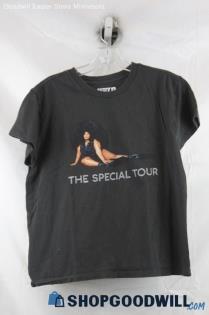 LIZO Womens Black 'The Special Tour' Concert Tee Sz M