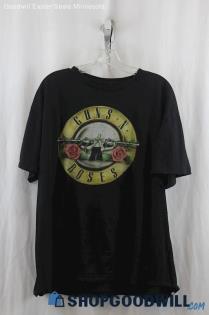 Guns N Roses Mens Black Graphic Tee Sz 2XL