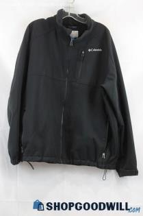 Columbia Men's Black Soft Shell SZ 2XL