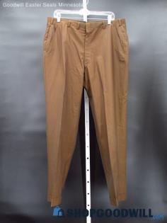 Vintage Justers Men's Brown Front Crease Slacks Size 36/30