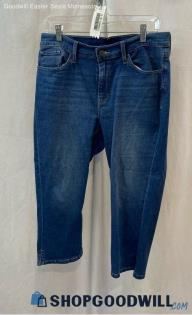 Levi's Women's Blue Capri jeans - Sz 8