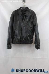 Wilsons Leather Men's Black Leather Jacket SZ L