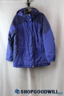 LL Bean Women's Blue Insulated Jacket SZ-L