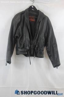 Hot Feathers Women's Leather Jacket Size Large