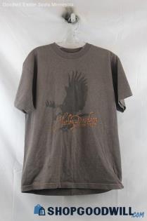 Harley Davidson Men's Brown Logo Graphic T-Shirt