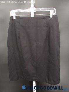 35th & 10th Juniors Vintage Black Above the Knee Length Skirt SZ 11