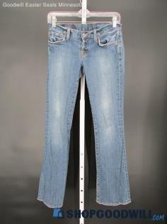 Lucky Brand Women's Vintage Blue Denim Bootcut Jeans SZ 0