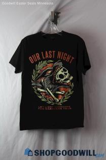 Our Last Night 2019 Let Light Overcome Darkness Graphic Tour T-Shirt sz S