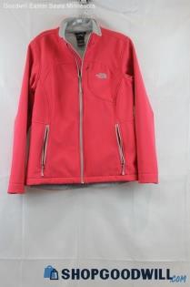 The North Face Women's Hot Pink Soft Shell Jacket SZ L