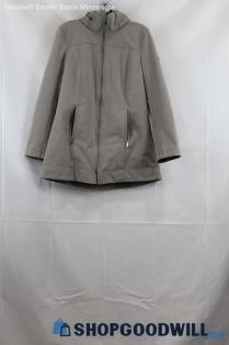 Andrew Marc Women's Gray Soft Shell Jacket SZ M