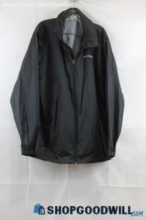 Columbia Men's Black Windbreaker Jacket SZ XLT